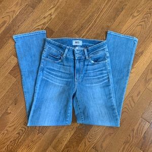 Paige Hidden Hills Straight Leg Jean Size 27